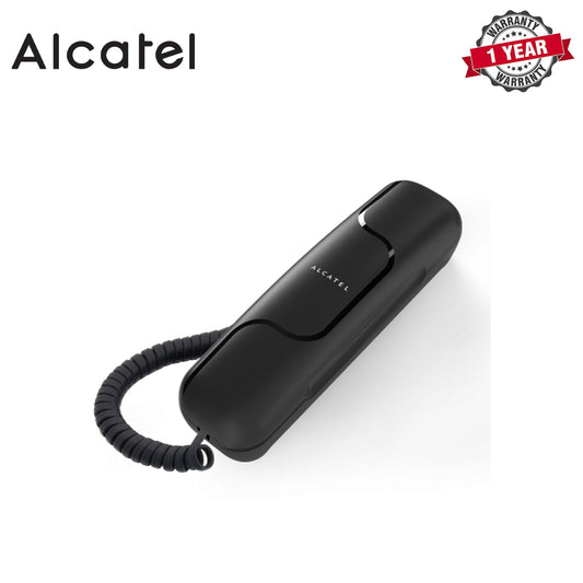 Alcatel | T06EX | Slim Corded Phone, Black | 1 Year Warranty