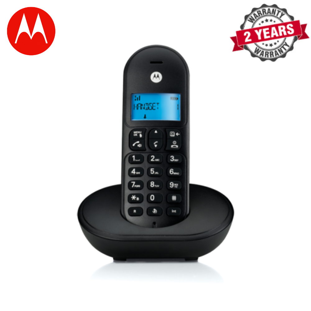 Motorola | T101 | Digital Cordless Phone | 2 Year Warranty