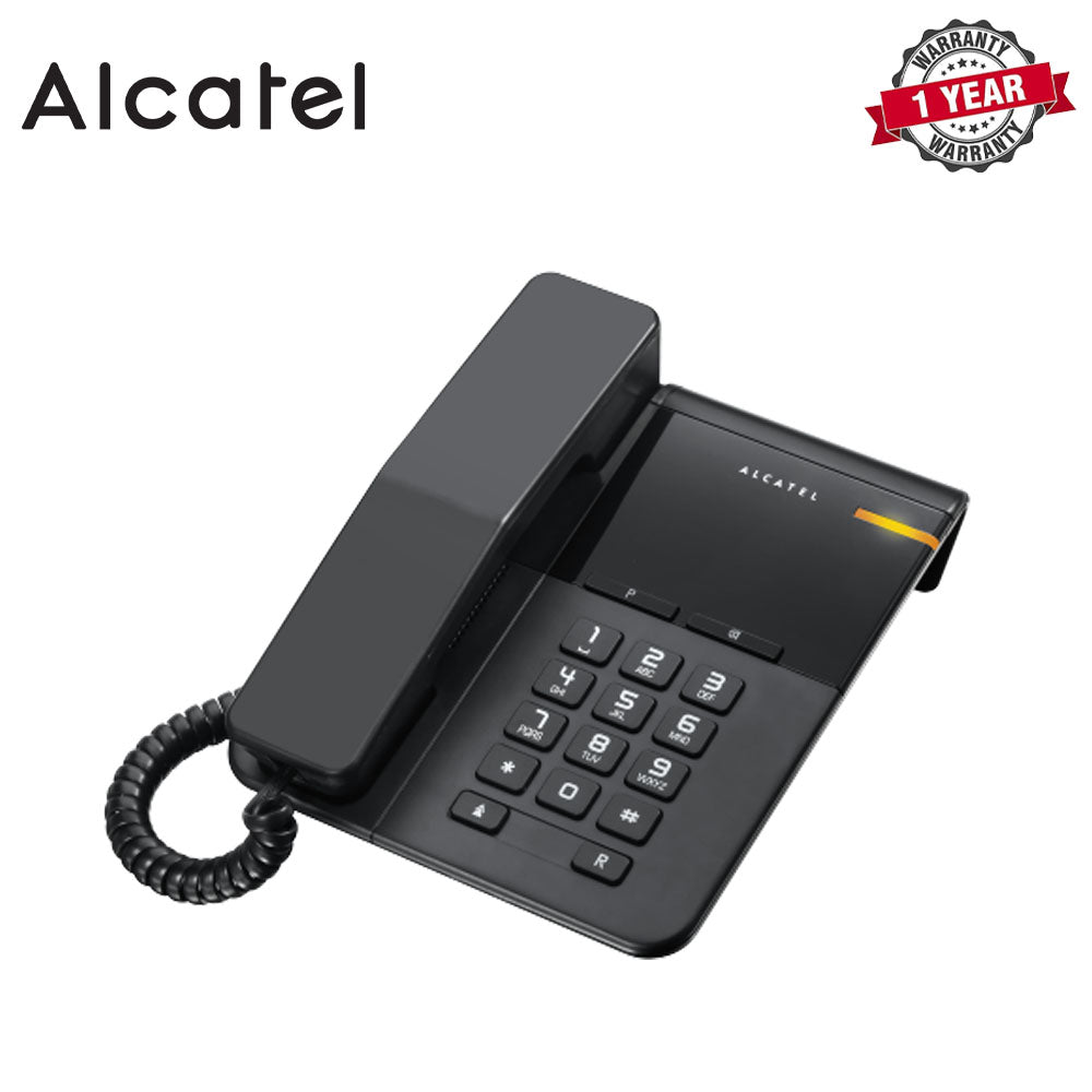 Alcatel | T22EX | Residential Corded Phone, Black | 1 Year Warranty