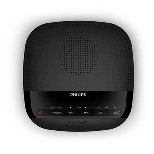 Philips Clock Radio | TAR3205/12 | Radio & Clock Function, dual alarm, FM digital tuning | 1 Year Warranty