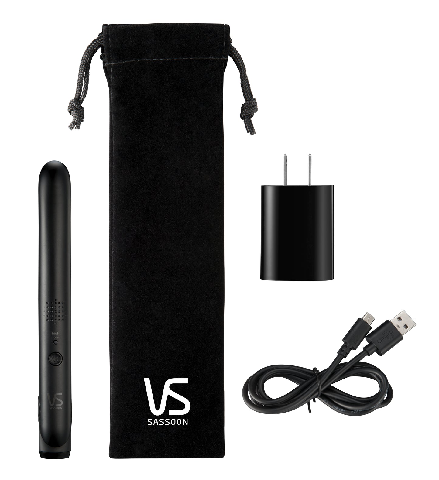 Vidal Sassoon | VSI1050BH | Mini USB Mobile Hair Straightener | 2 Year Warranty