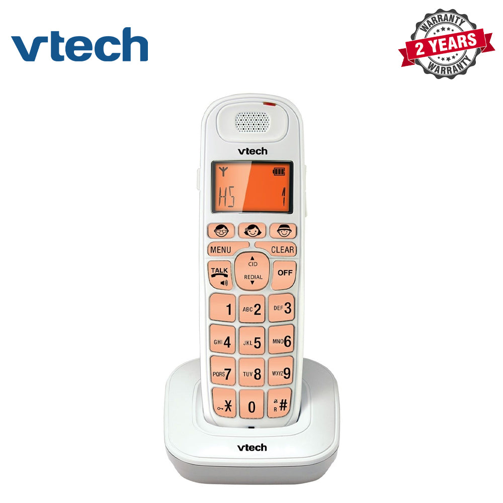 VTech | VT1091 | Digital Cordless Phone with Big Buttons and Volume Booster | 2 Years Warranty