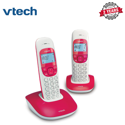 Vtech | VT1301-2 | Twin Phone with Caller ID | 2 Years Warranty