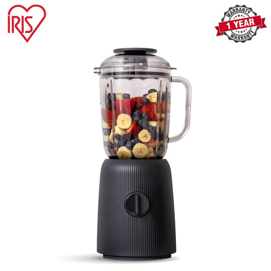 Iris Ohyama | BL-2011 | Professional 3-Speed Blender - 50oz/1.5L with Tritan™, Black | 1 Year Warranty