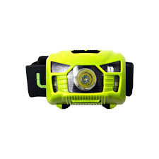 Luceco | LILH15P65 | LED USB Rechargeable PIR Inspection Head Torch, 3W, Green | 1 Year Warranty