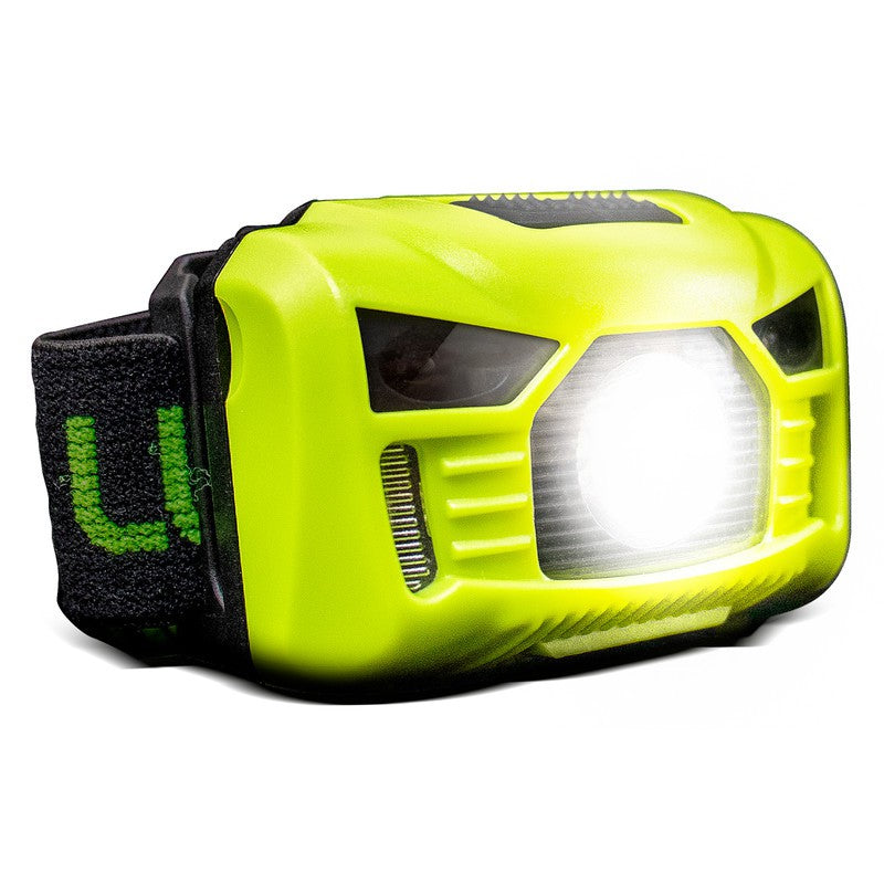 Luceco | LILH15P65 | LED USB Rechargeable PIR Inspection Head Torch, 3W, Green | 1 Year Warranty