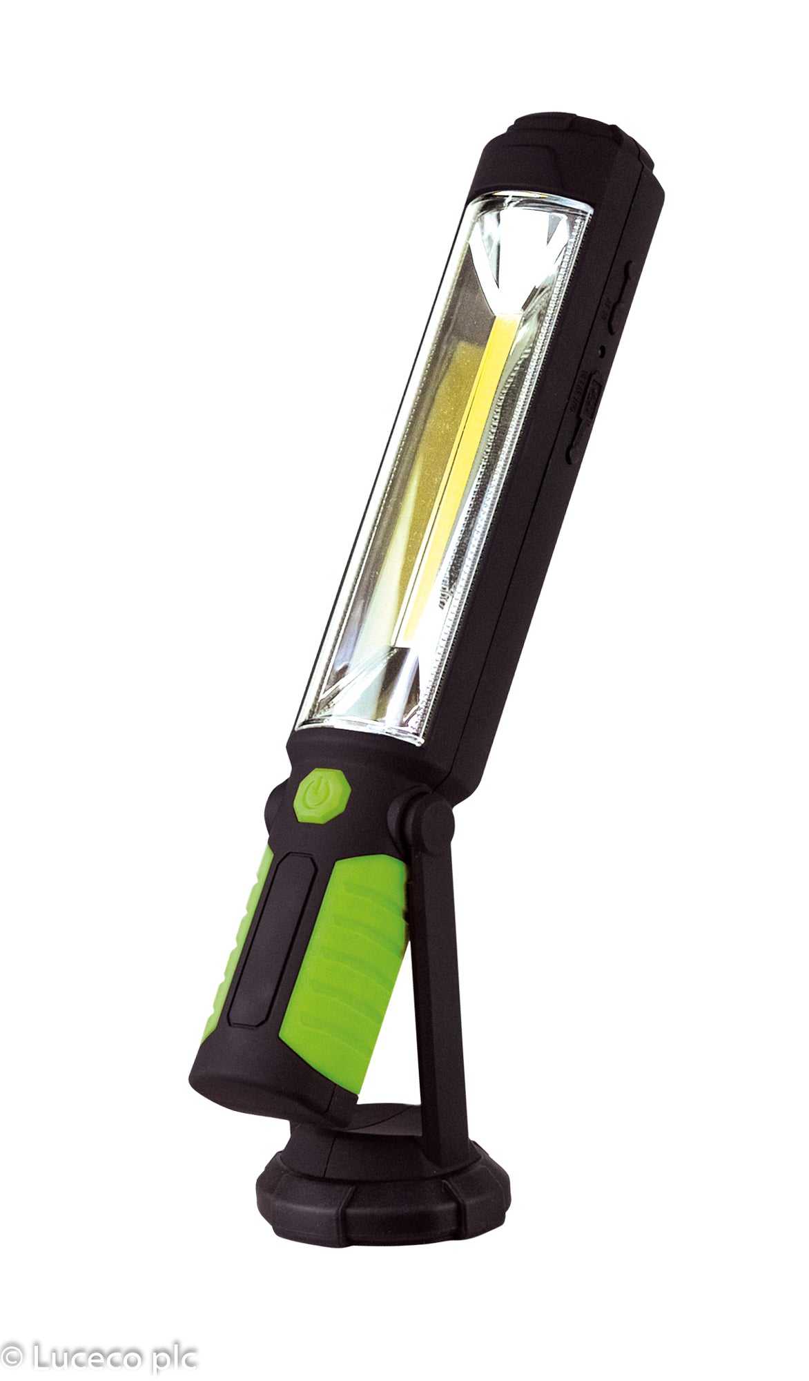 Luceco |  LILT45T65 | USB Rechargeable Tilt Torch, 5W, Green | 1 Year Warranty