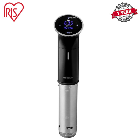 Iris Ohyama | LTC-01 | Sous Vide Low Temperature Cooker, Black | 1 Year Warranty