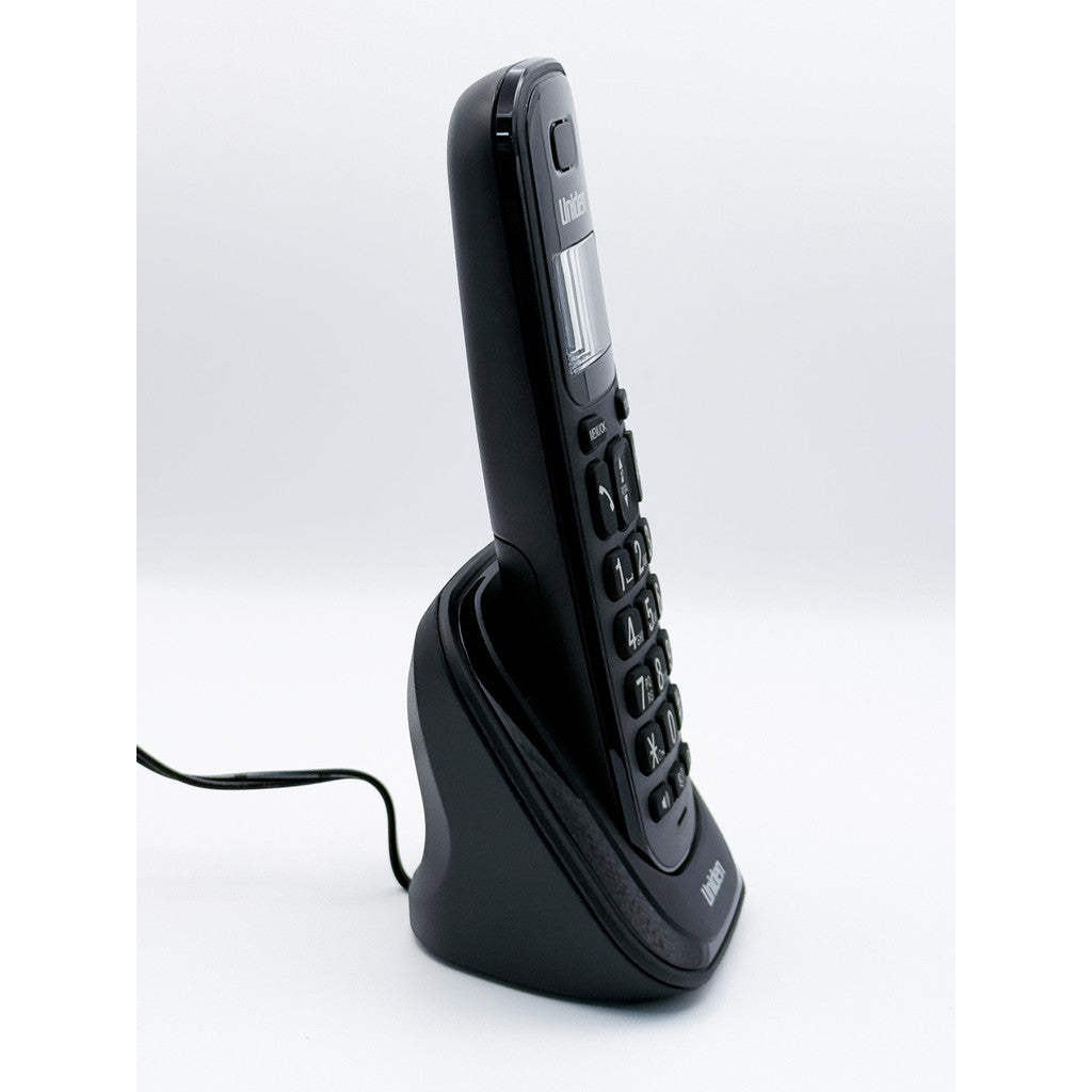 Uniden AT4505BK | Cordless & Corded Combo Dect Phone | Big Display | Big Keypad | Speaker Telephone | Black