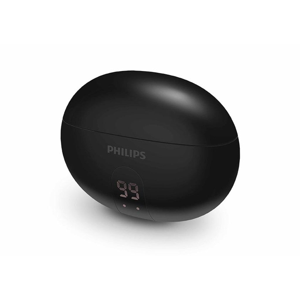 Philips TAT3559BK/97 | True Wireless Earbuds | Noise Canceling, Dynamic Bass, 20hr Playtime, Black