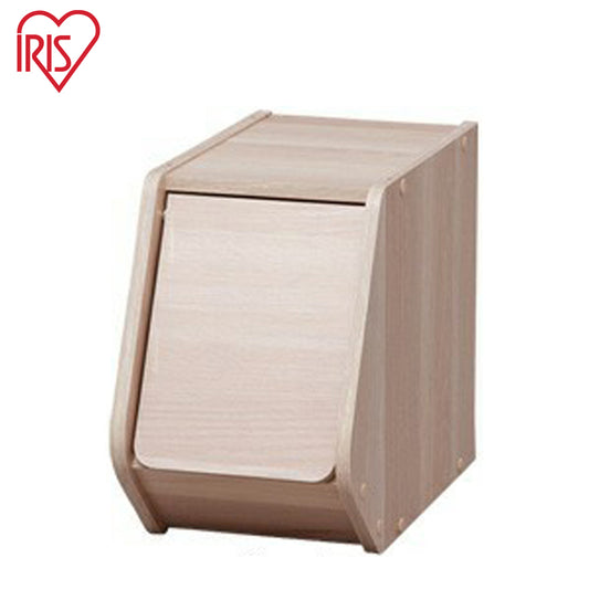 Iris Ohyama | STB-200D | Stack Box, Brown/ Natural/ White | No Warranty