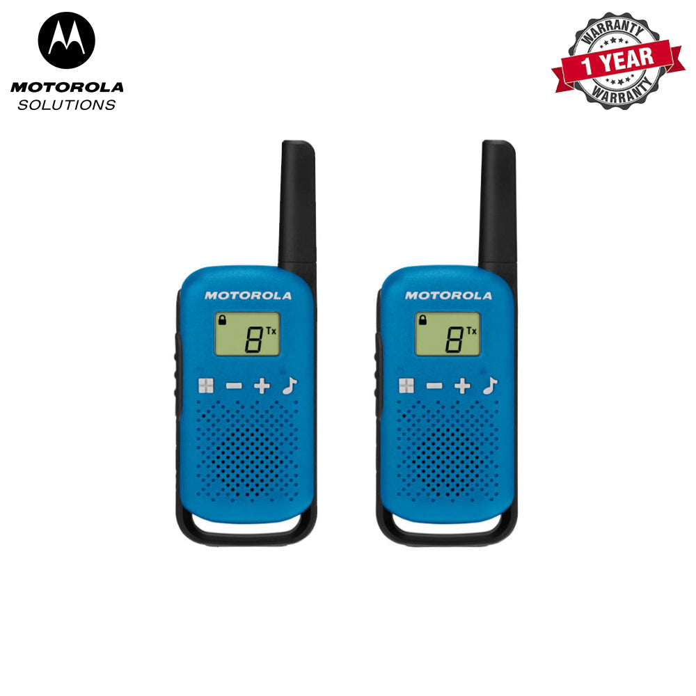 Motorola Solutions | T42 | Talkabout T42 Walkie Talkie -4KM, Blue | 1 ...