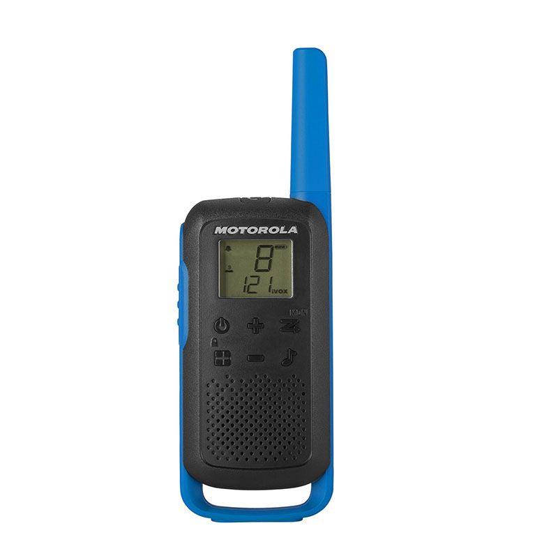 Motorola Solutions | T62 | Talkabout T62 Walkie Talkie - 8KM, Blue | 1 Year Warranty